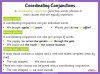 Conjunctions - Years 5 and 6 Teaching Resources (slide 6/23)